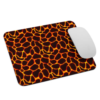 Infernal Mouse Pad | 22x18 cm | Rubber Base | Old School RuneScape Inspired