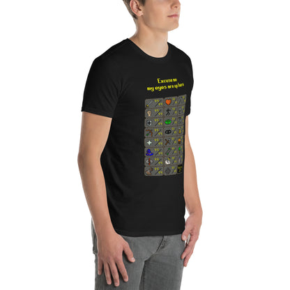 Max Stats Unisex T-Shirt | Total Level 2277 | Short-Sleeve | Old School RuneScape Inspired