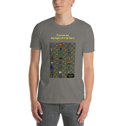 Max Stats Unisex T-Shirt | Total Level 2277 | Short-Sleeve | Old School RuneScape Inspired