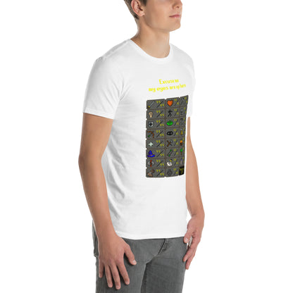 Max Stats Unisex T-Shirt | Total Level 2277 | Short-Sleeve | Old School RuneScape Inspired